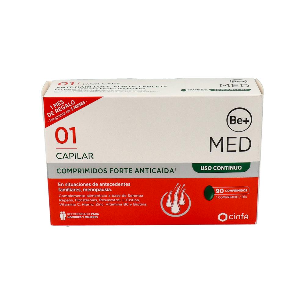 BE+ CAPILAR ANTIC CONTINUO FORTE 90 COMPRIMIDOS