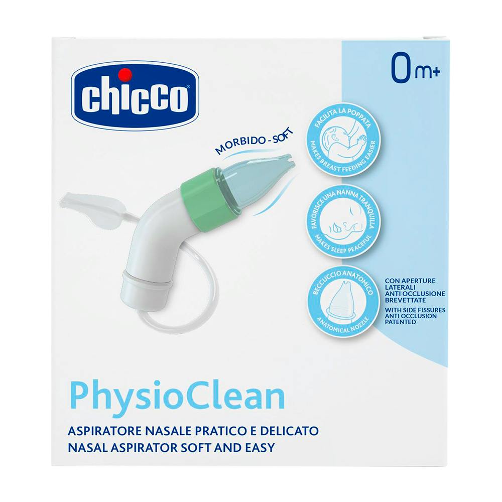 CHICCO PHYSIO CLEAN ASPIRADOR NASAL + 3 RECAMBIOS
