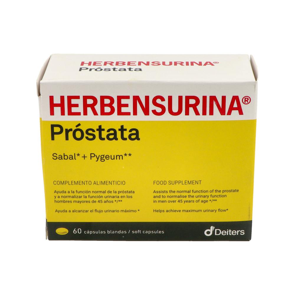 HERBENSURINA PROSTATA 60 CAPSULAS