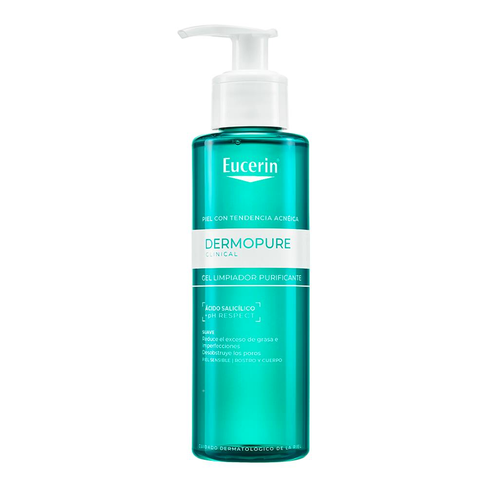 EUCERIN DERMOPURE CLINICAL GEL LIMPIADOR PURIFICANTE 1 ENVASE 200 ML
