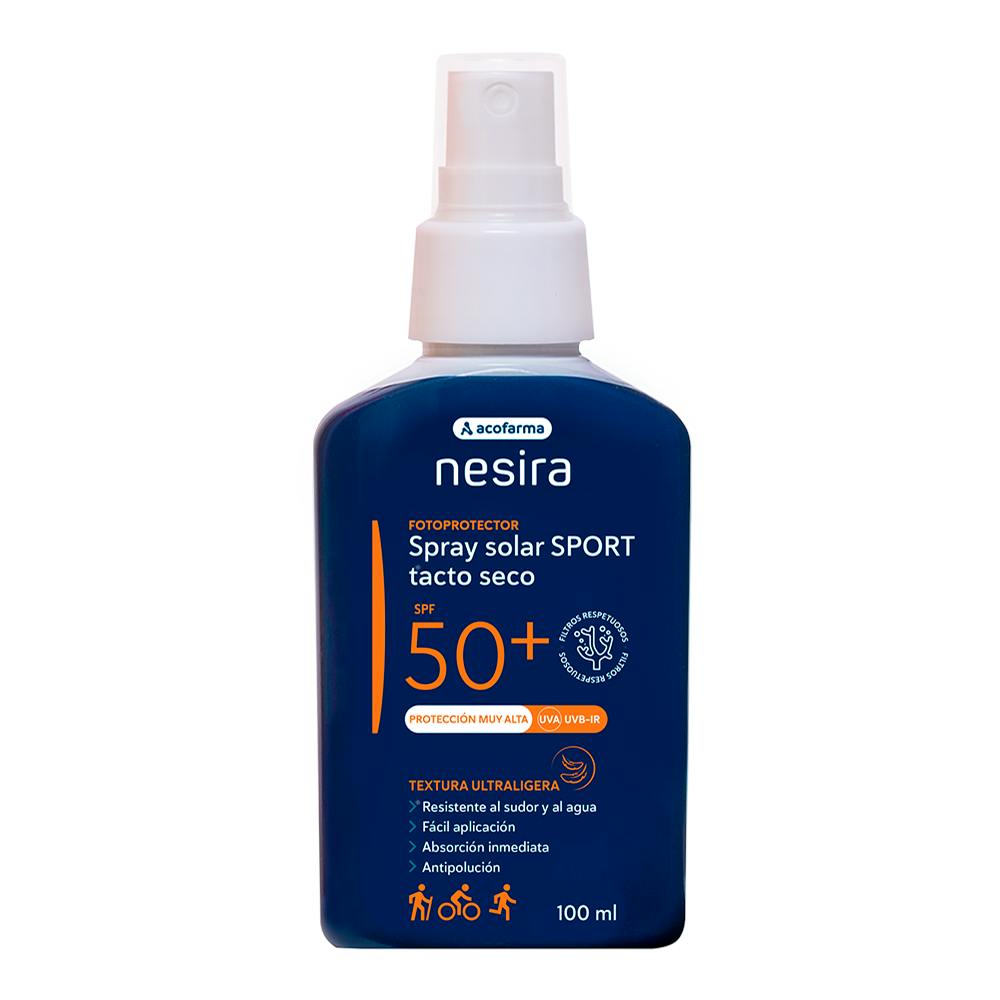 ACOFARSPORT SPF 50+ SPRAY SOLAR TACTO SECO 1 ENVASE 100 ml