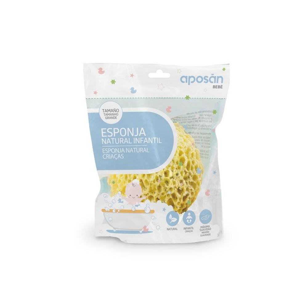 ESPONJA INFANTIL NATURAL FARLINE BEBE 1 UNIDAD
