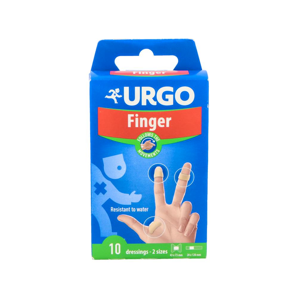 URGO FINGERS APOSITO ADHESIVO 10 APOSITOS