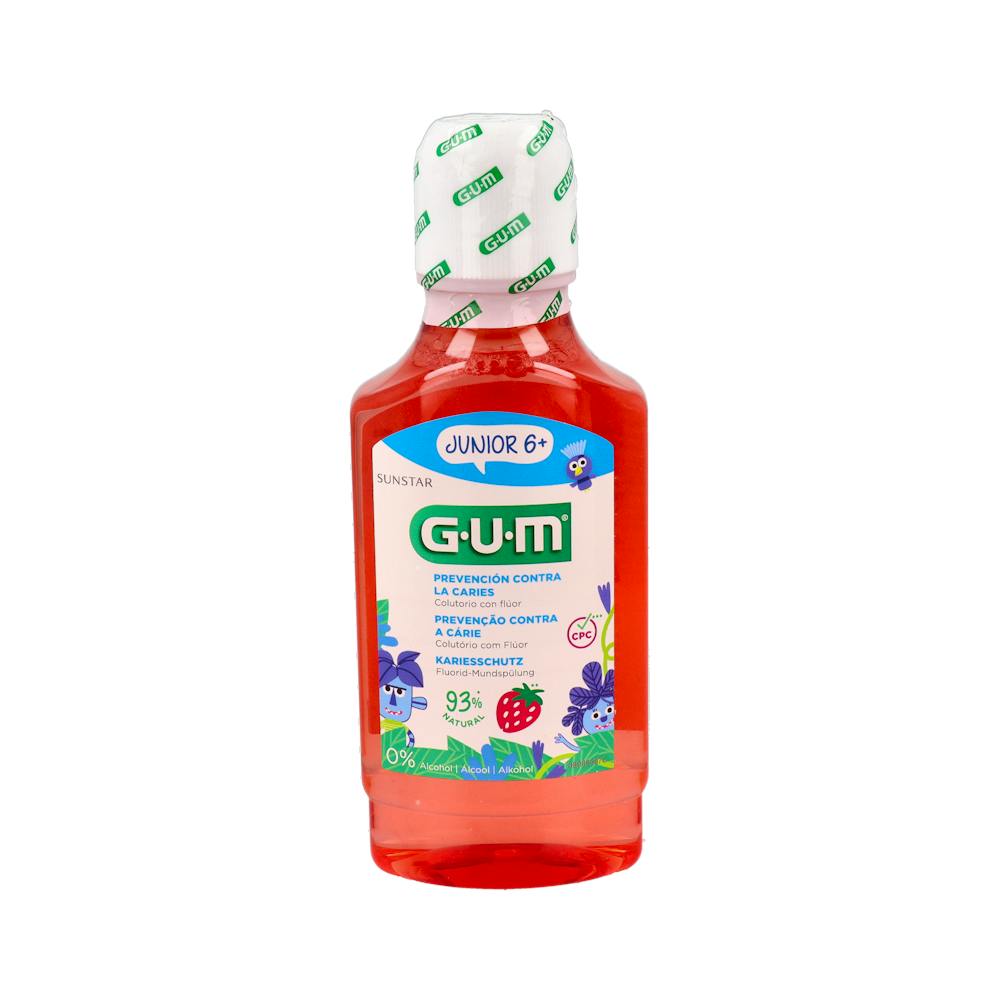 GUM JUNIOR COLUTORIO 1 BOTELLA 300 ML