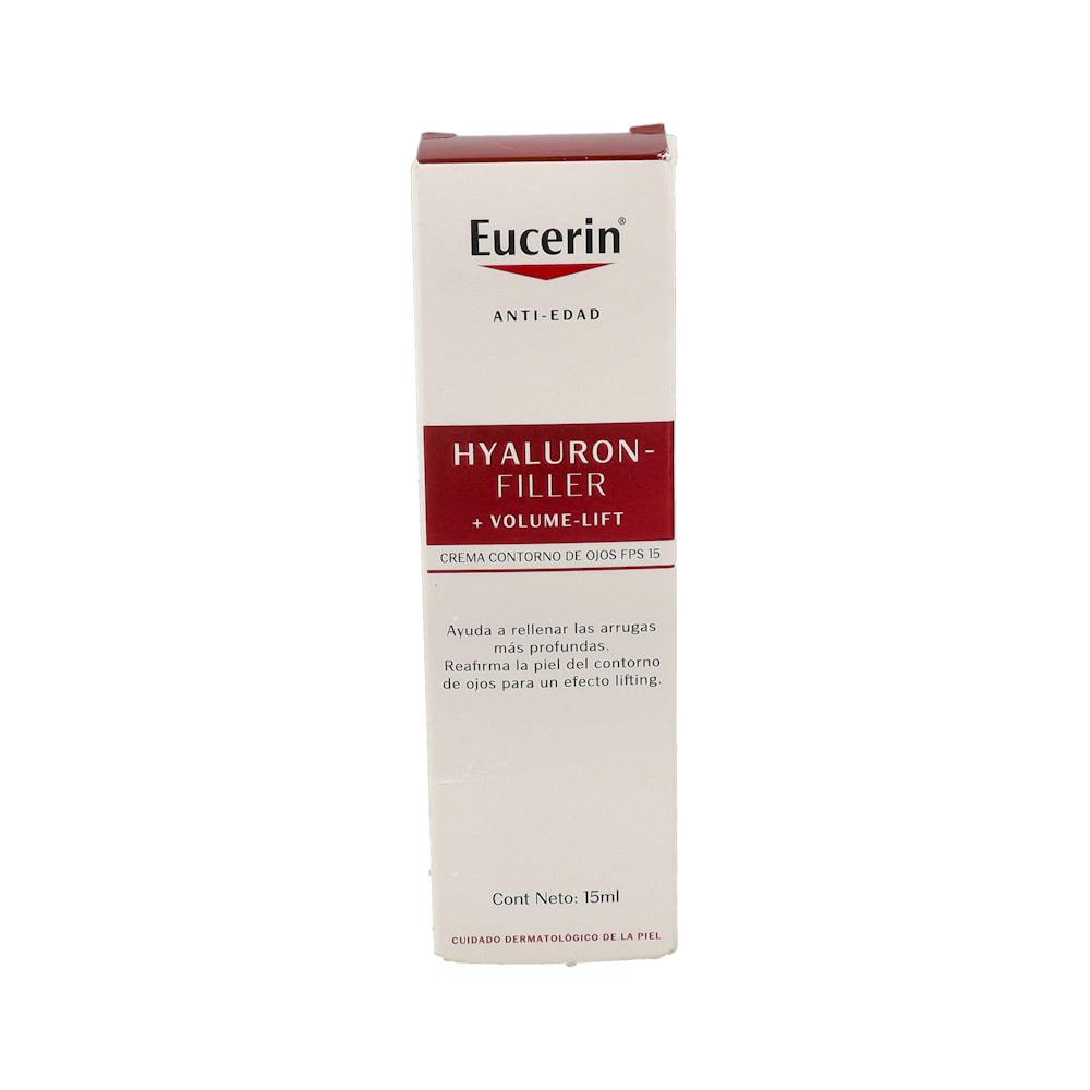 EUCERIN HYALURON FILLER VOLUME LIFT CONTORNO DE OJOS 1 ENVASE 15 ML
