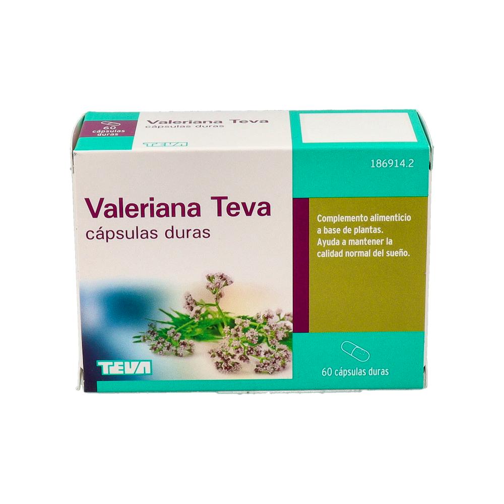 VALERIANA TEVA 60 CAPSULAS DURAS