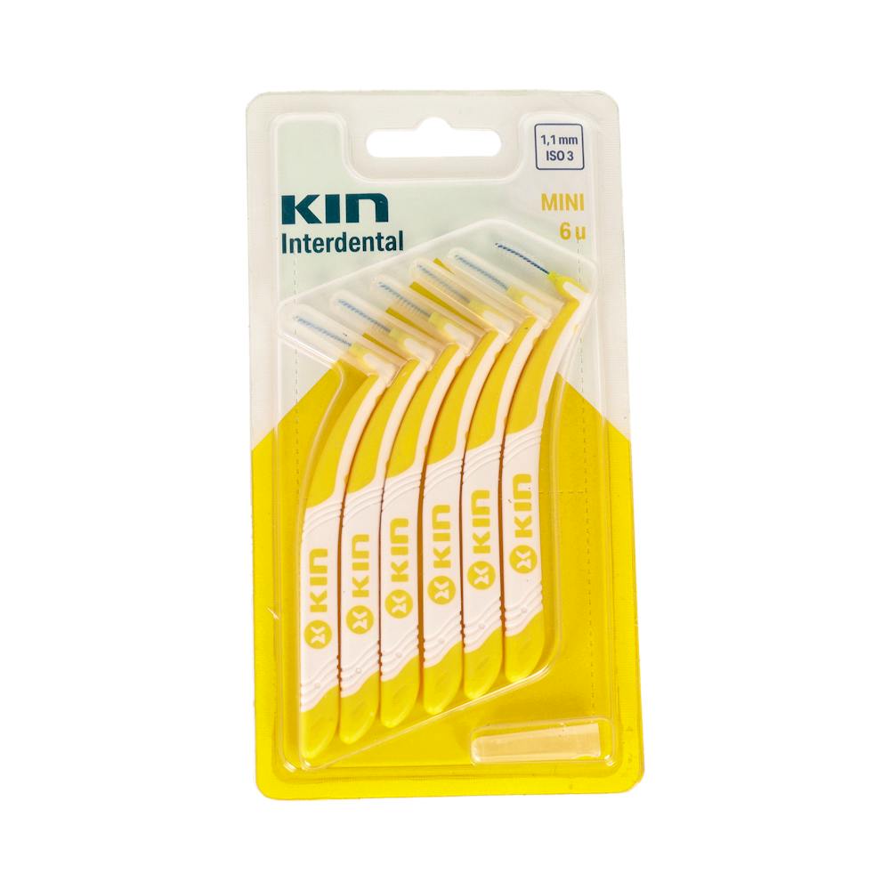 CEPILLO INTERDENTAL KIN MINI 6 UNIDADES