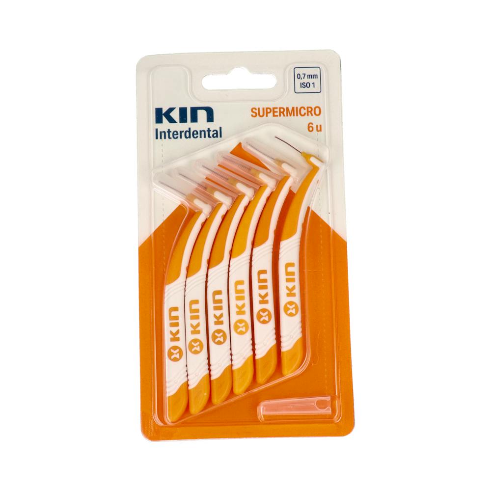 CEPILLO INTERDENTAL KIN SUPERMICRO 6 UNIDADES