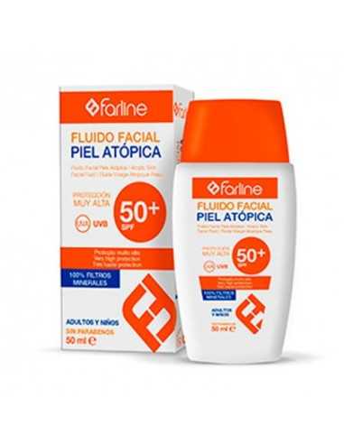 FARLINE FLUIDO FACIAL PIEL ATOPICA SPF 50+ 1 ENVASE 50 ml