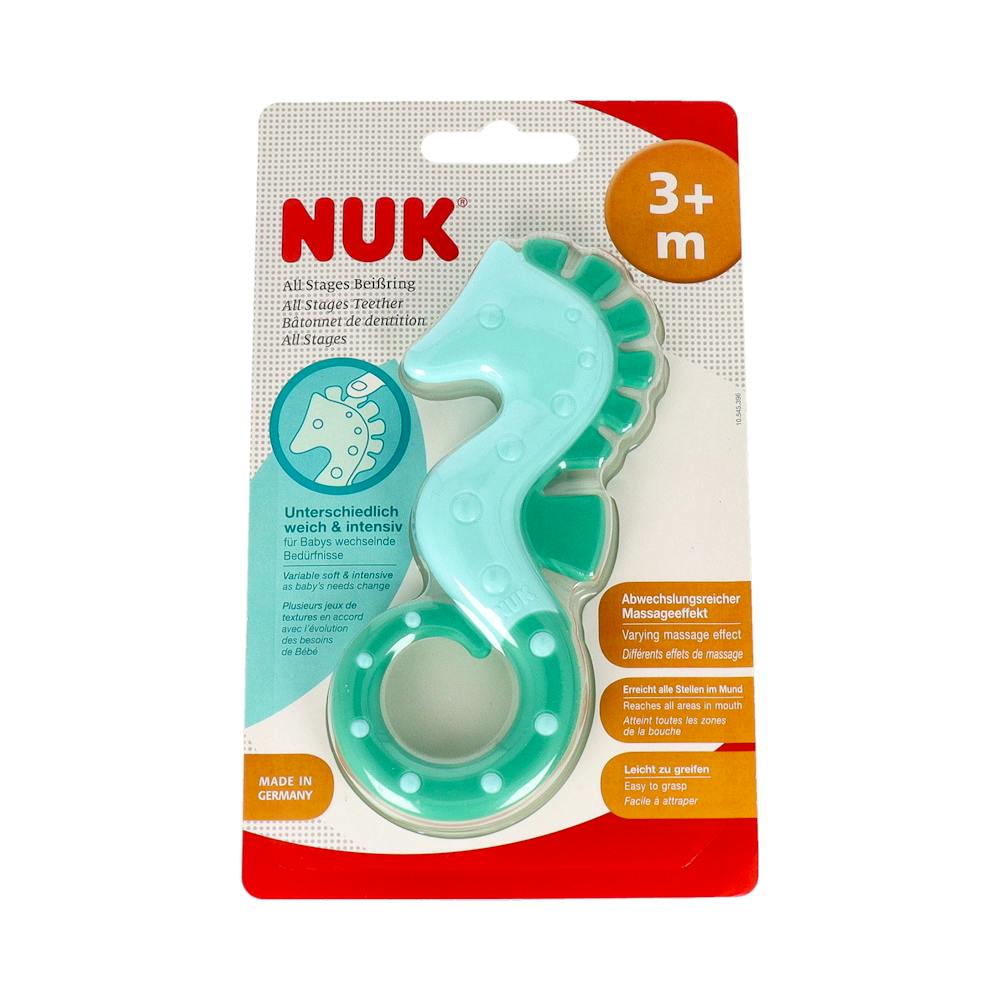 NUK MORDEDOR SUAVE CABALLITO DE MAR +3 M