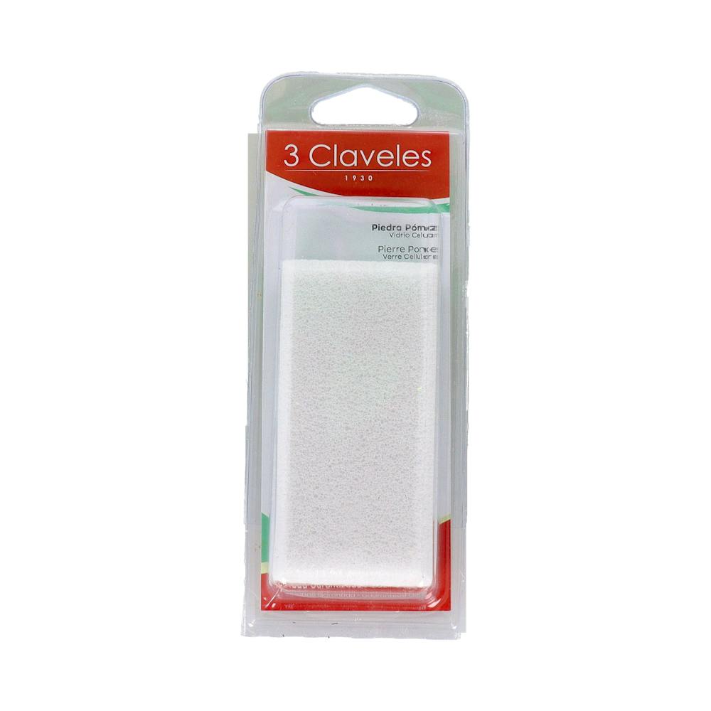 PIEDRA POMEZ TRES CLAVELES
