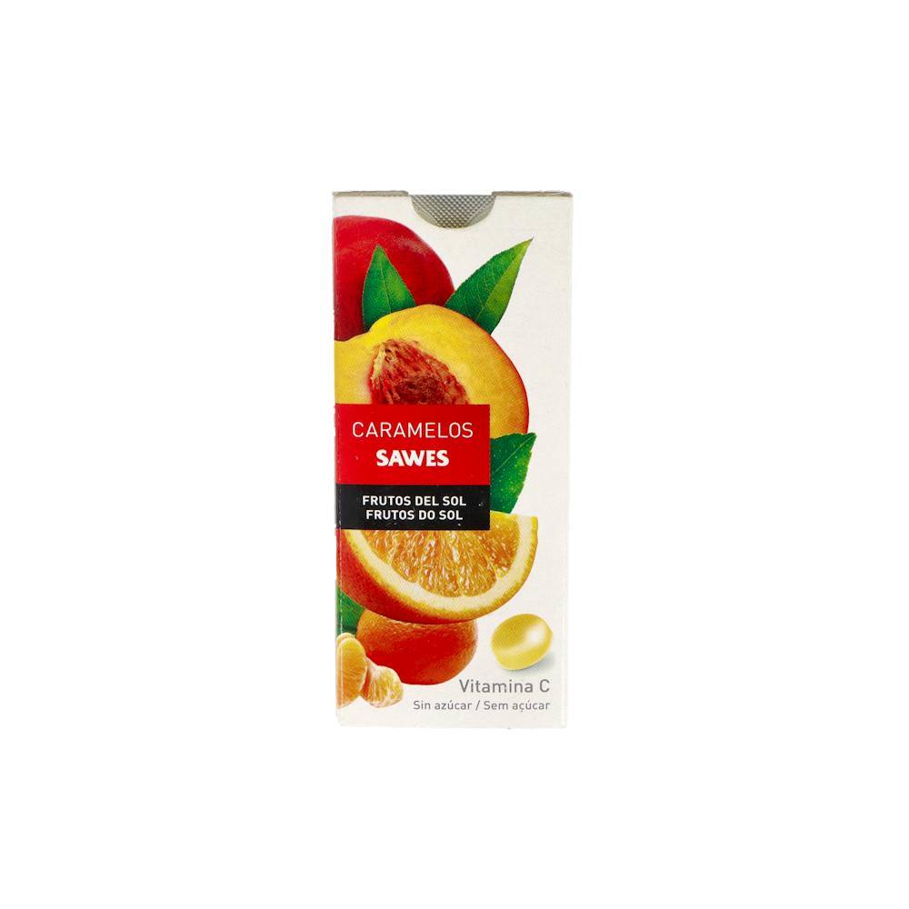 SAWES CARAMELOS BLISTER SIN AZUCAR FRUTOS DEL S