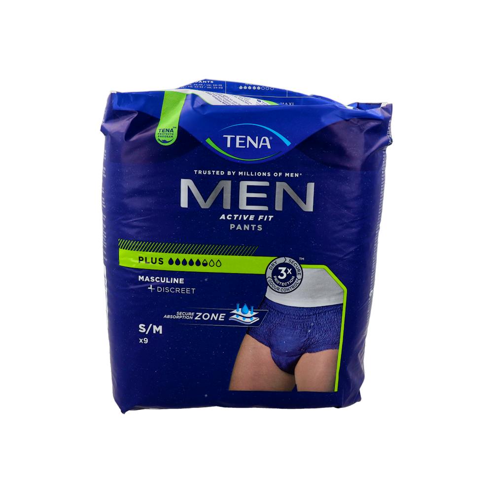 TENA MEN ACTIVE FIT TALLA M 9 UNID