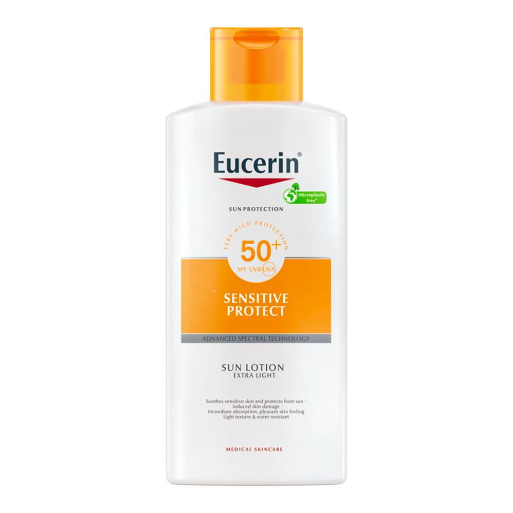 EUCERIN SUN PROTECTION 50+ LOCION EXTRA LIGHT SENSITIVE PROTECT 1 ENVASE 400 ML