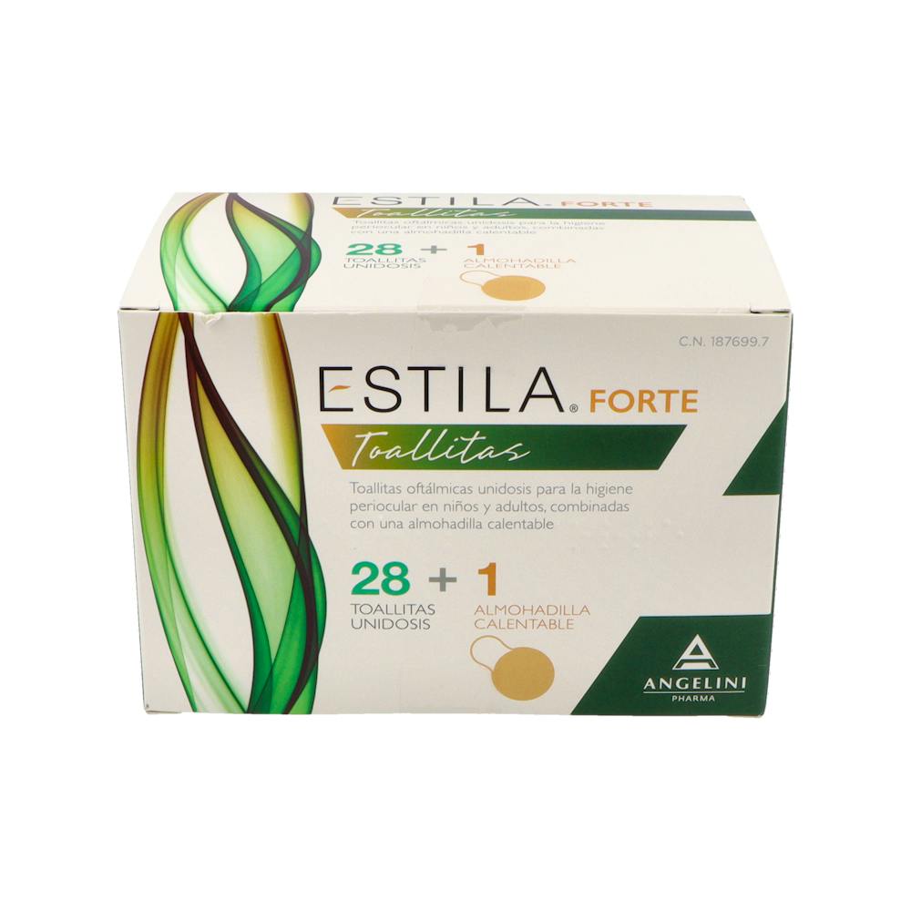 ESTILA FORTE TOALLITAS 28 TOALLITAS + ALMOHADILLA