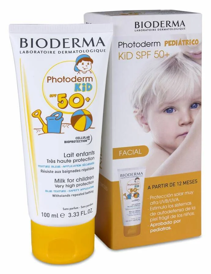 PHOTODERM KID SPF 50+ LECHE DE NIÑOS BIODERMA 1 ENVASE 100 ML