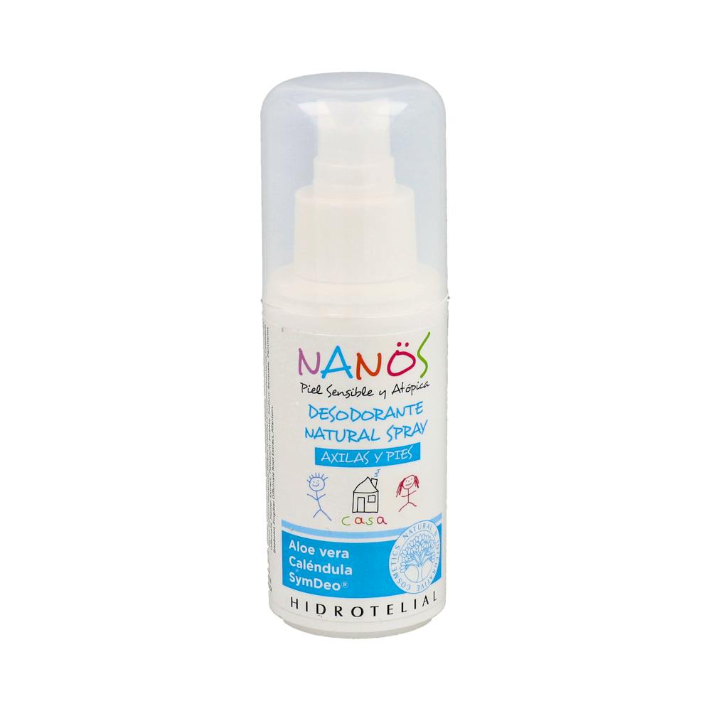 NANOS DESODORANTE MIÑOS NATURAL SPRAY AXILAS Y PIES 1 ENVASE 75 ML
