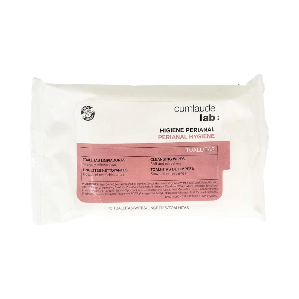 CUMLAUDE LAB: RECTAL 15 TOALLITAS