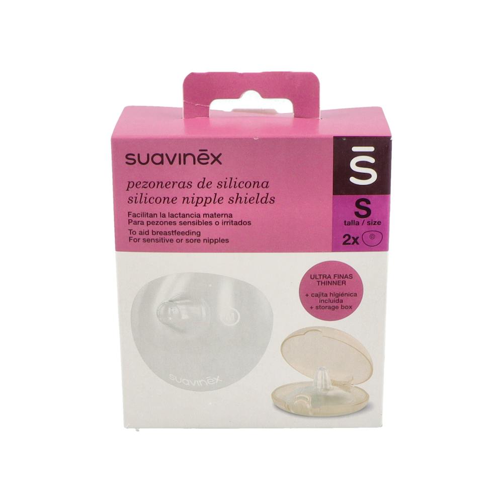 PEZONERA SUAVINEX SILICONA 2 UNIDADES TALLA S