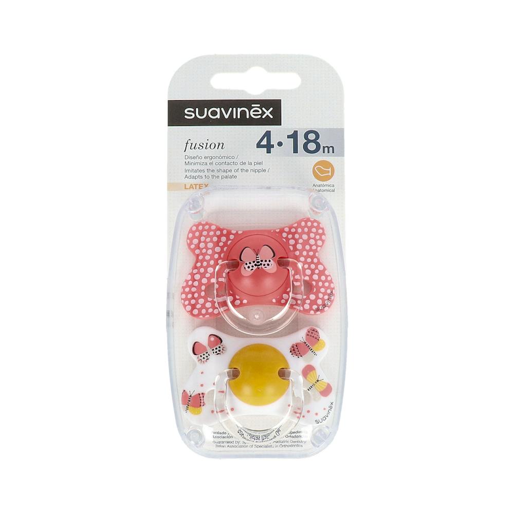 CHUPETE LATEX T ANATOMICA SUAVINEX FUSION 418 M 2 U