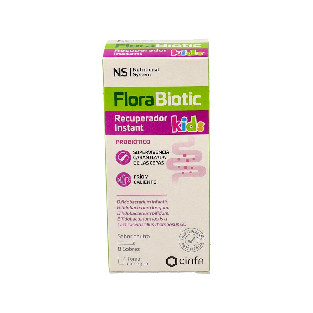 NS FLORABIOTIC KIDS 8 SOBRES