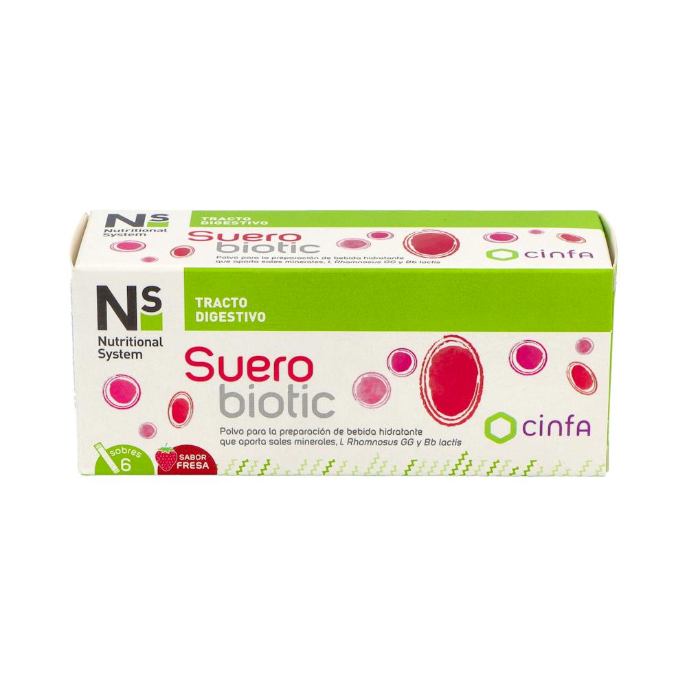NS FLORABIOTIC SUEROPRO+ 6 SOBRES 4250 G SABOR FRESA