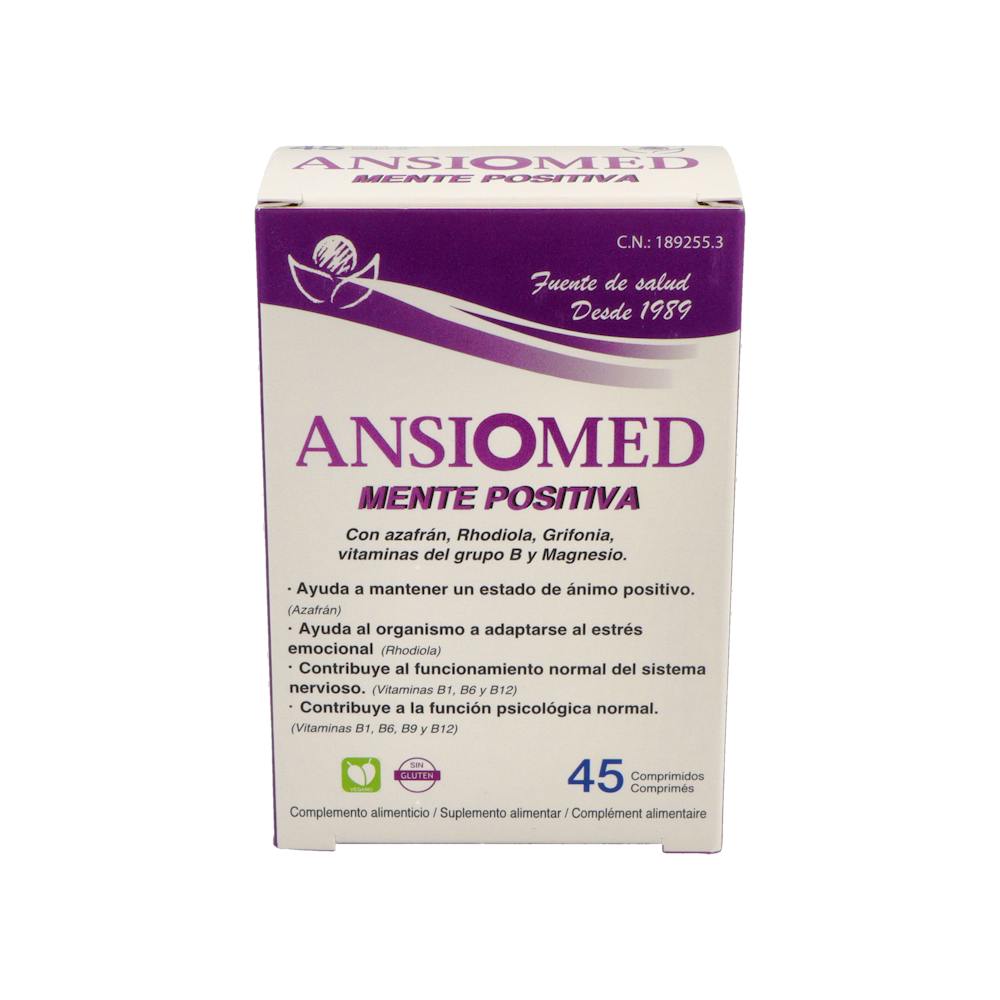 ANSIOMED MENTE POSITIVA 45 COMPRIMIDOS