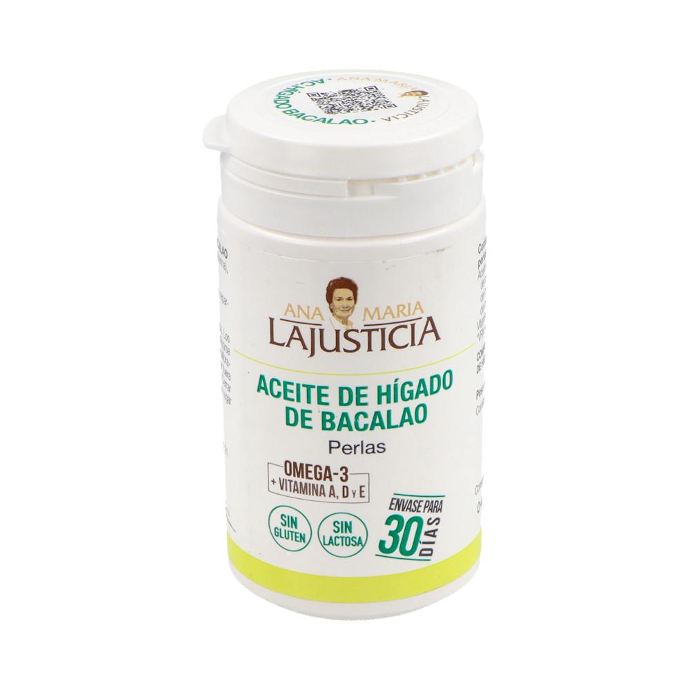 ACEITE DE HIGADO DE BACALAO + VITAMINA E ANA MARIA LAJUSTICI