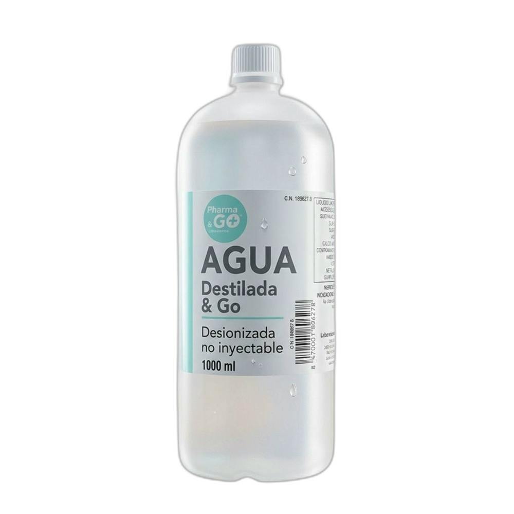 AGUA DESTILADA & GO 1000 ML