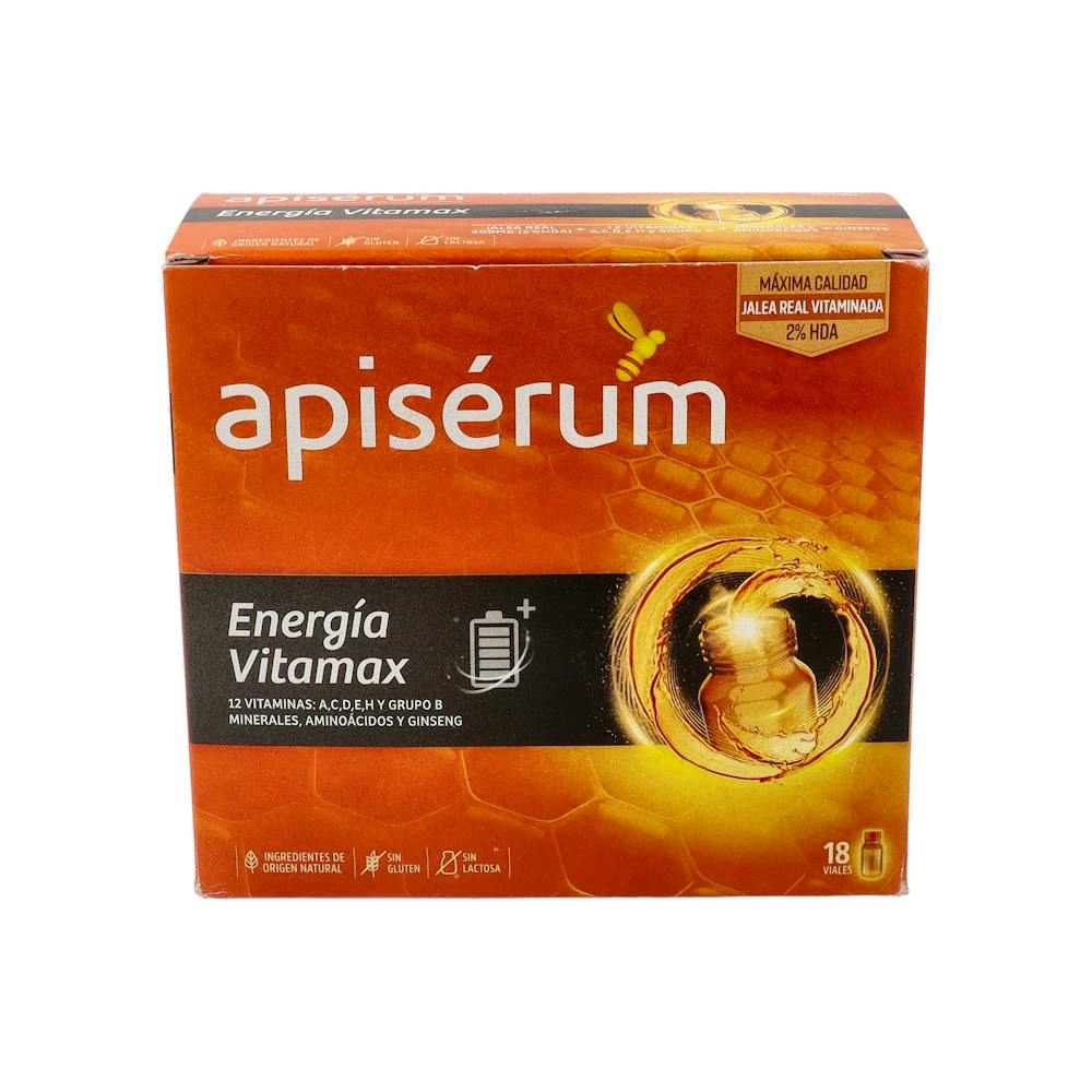 APISERUM ENERGIA VITAMAX 18 VIALES