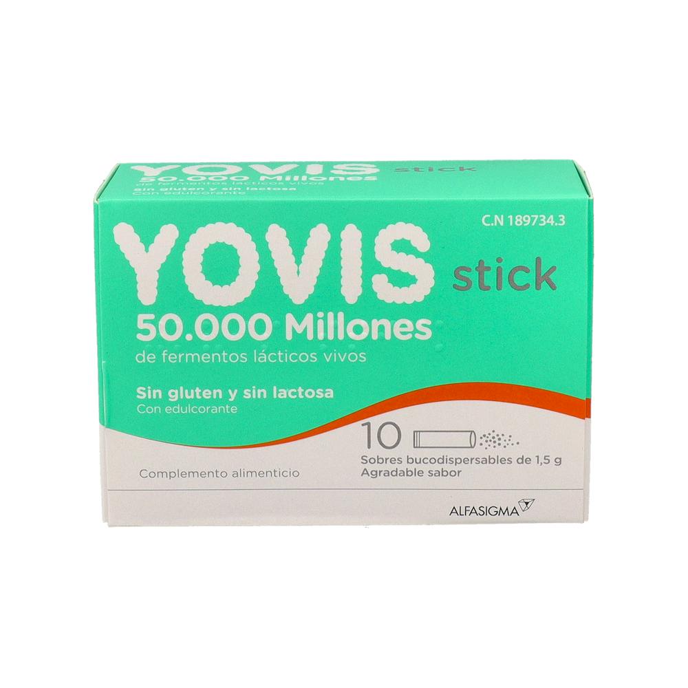 YOVIS 10 STICK BUCODISPERSABLES