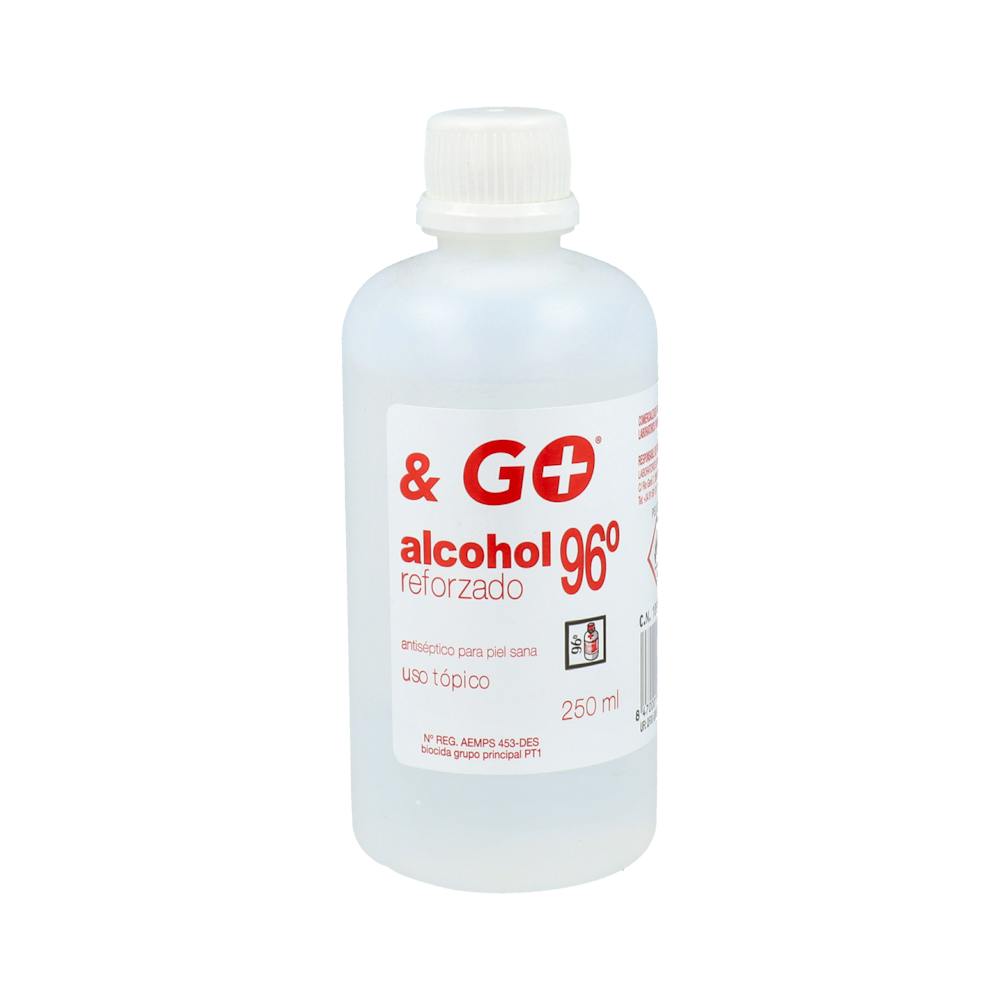 ALCOHOL 96º & GO 1 FRASCO 250 ML