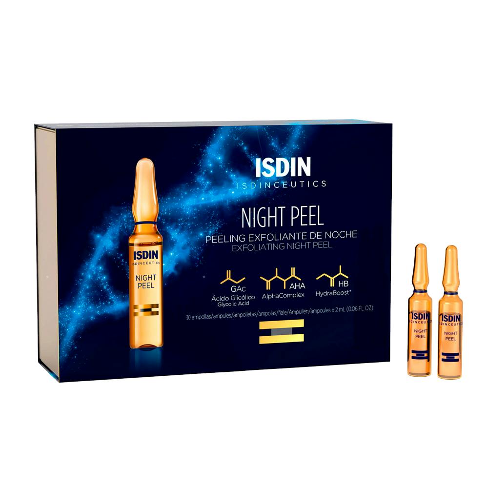 ISDINCEUTICS NIGHT PEEL 30 AMPOLLAS 2 ML