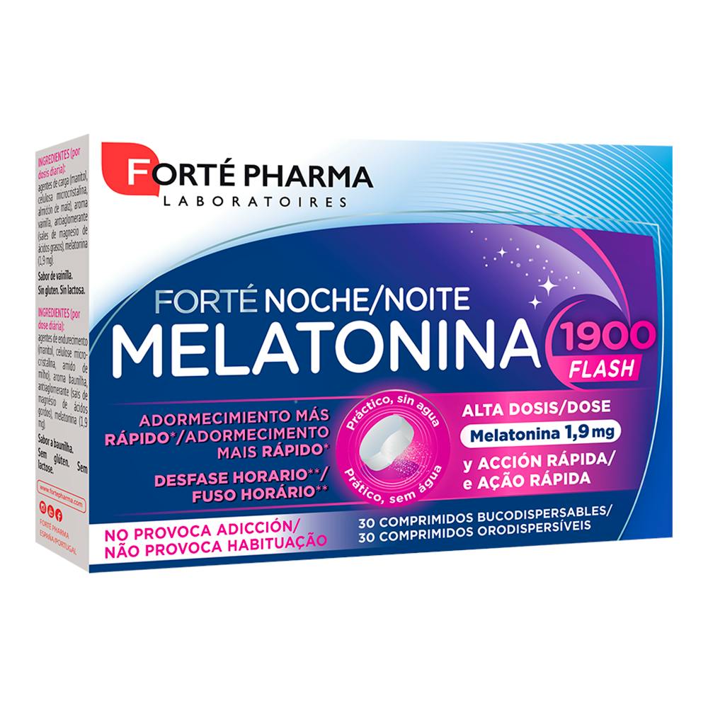 MELATONINA FLASH 1900 30 COMPRIMIDOS BUCODISPERSABLES