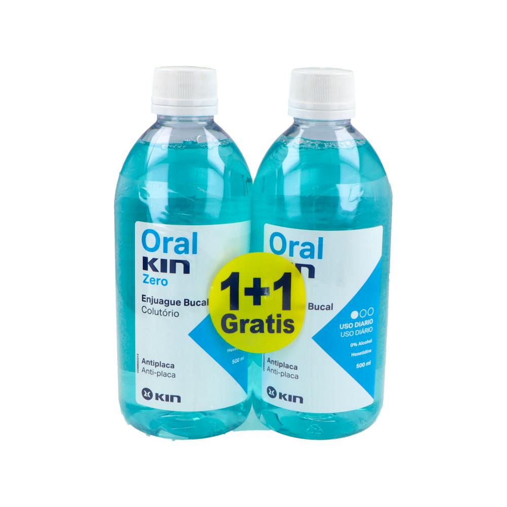 KIN PACK ORAL KIN ZERO ALCOHOL 2X500ML