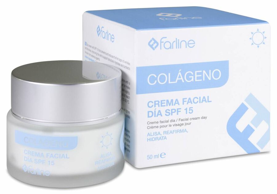 FARLINE CREMA FACIAL COLAGENO DIA SPF15 50 ML