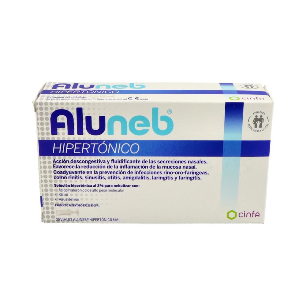 ALUNEB HIPERTONICO 20 VIALES 5 ML