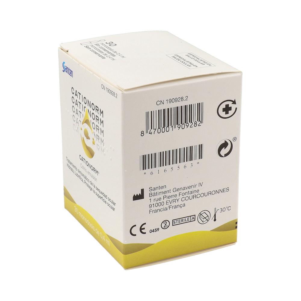 CATIONORM 30 MONODOSIL 04 ML
