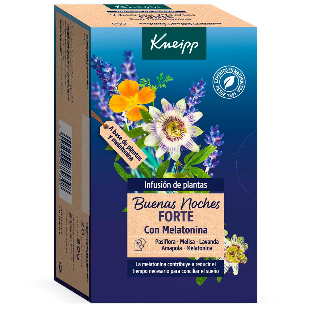 KNEIPP BUENAS NOCHES FORTE CON MELATONINA INFUSI