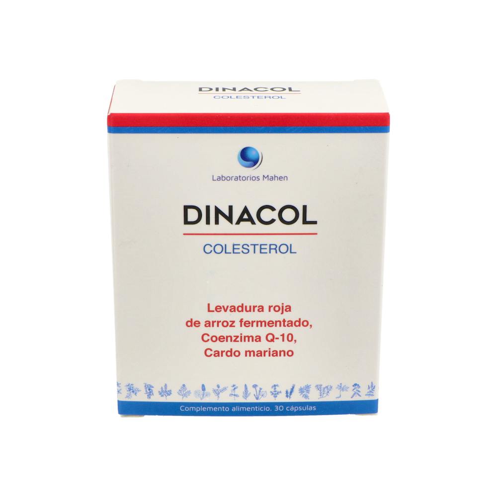 DINACOL 828 MG 30 CAPSULAS