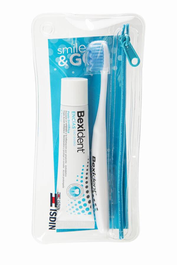 BEXIDENT ENCIAS USO DIARIO PASTA DENTRIFICA SMILE & GO KIT