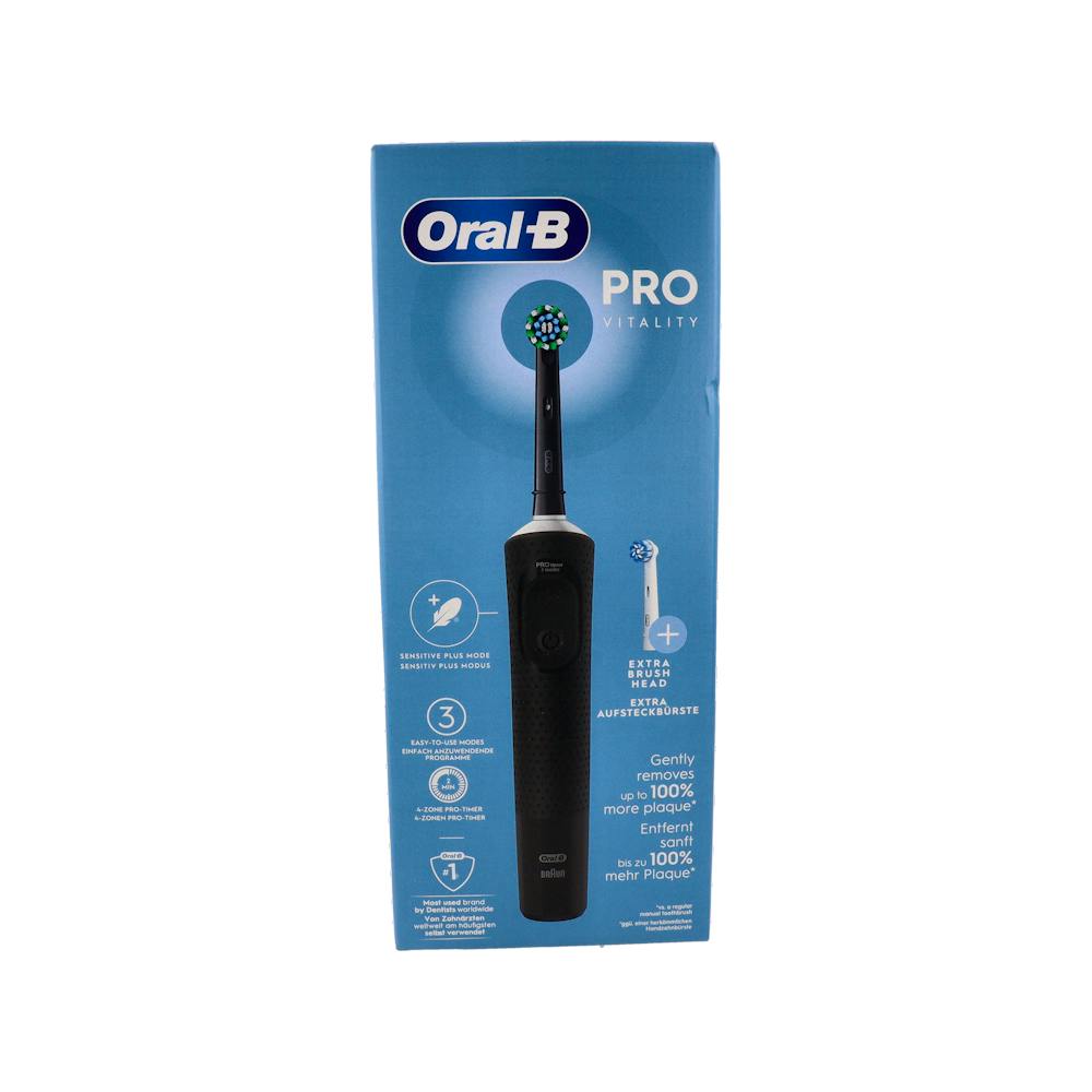 CEPILLO DENTAL ELECTRICO RECARGABLE ORALB NEGRO