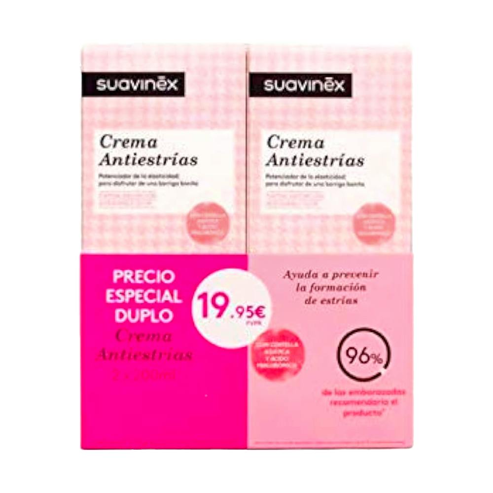 SUAVINEX CREMA ANTIESTRIAS 2 ENVASES 250 ML