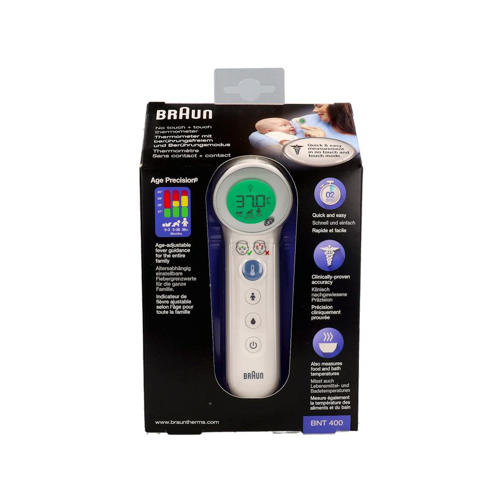 TERMOMETRO SIN CONTACTO BRAUN BNT400