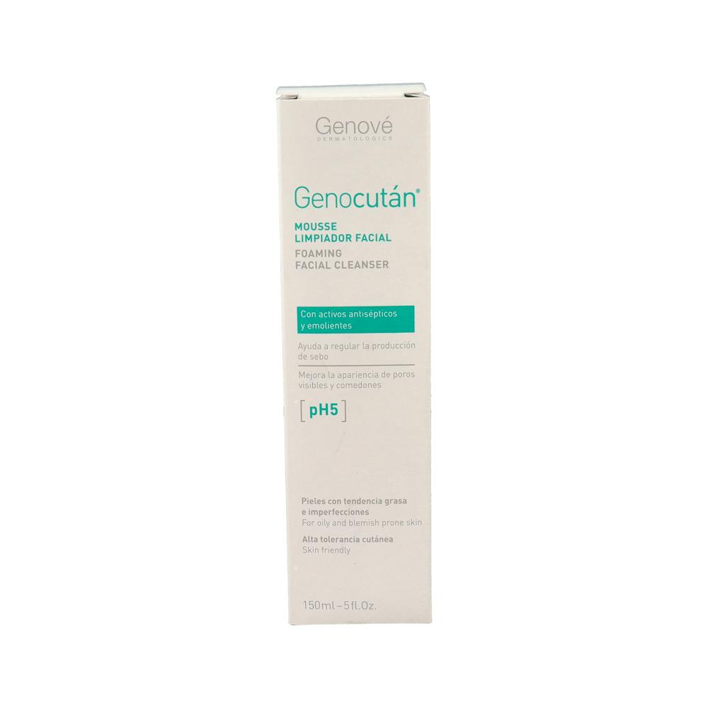 GENOCUTAN MOUSSE LIMPIADOR FACIAL 1 ENVASE 150 ML