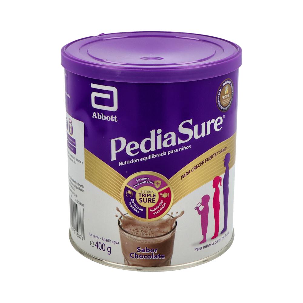 PEDIASURE POLVO LATA 400 G CHOCOLATE