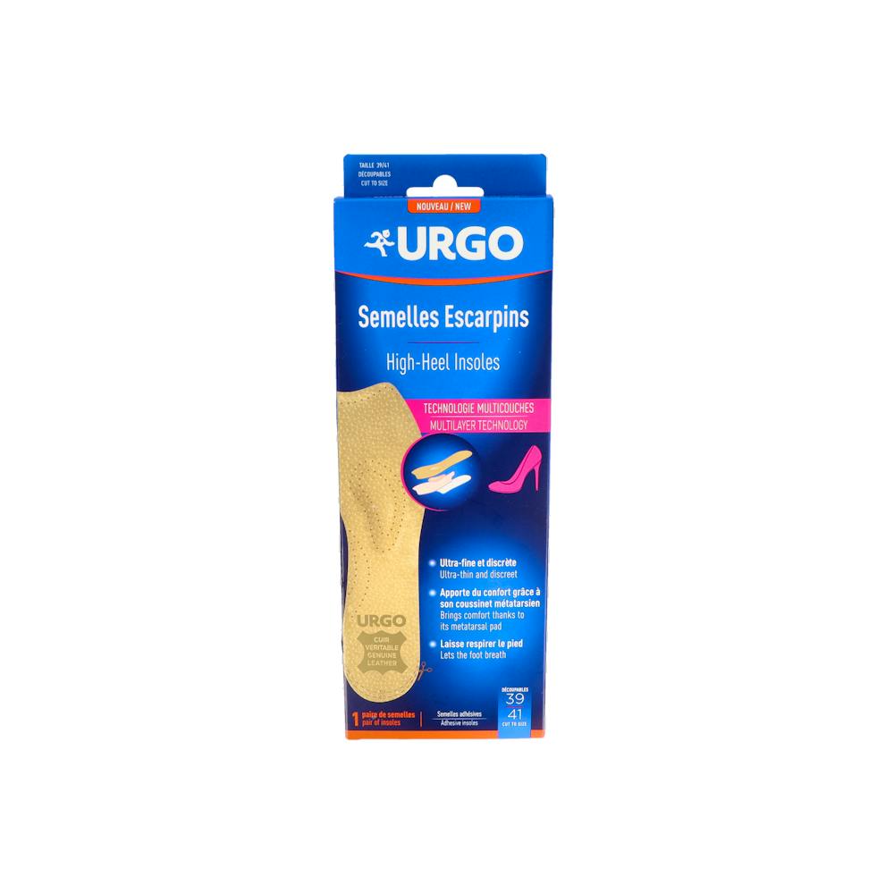 PLANTILLAS TACON ALTO URGO 2 UNIDADES TALLA 39/4