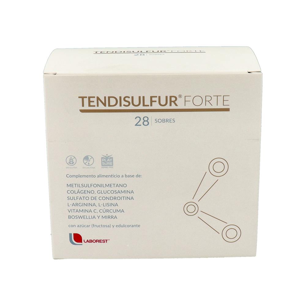 TENDISULFUR FORTE 28 SOBRES