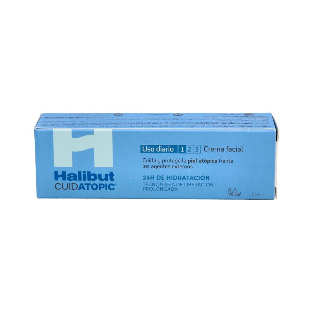 HALIBUT CUIDATOPIC CREMA FACIAL 1 ENVASE 50 ML