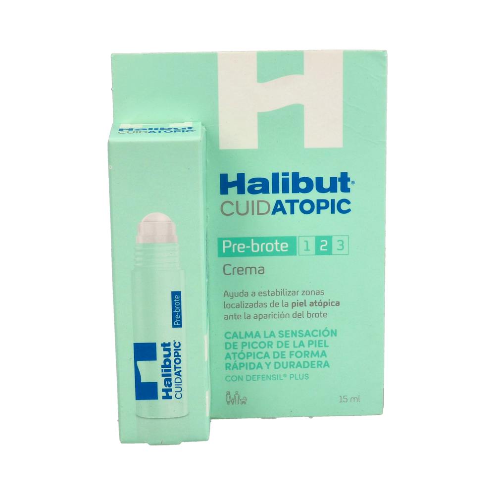HALIBUT CUIDATOPIC CREMA PREBROTE 1 ENVASE 15 M
